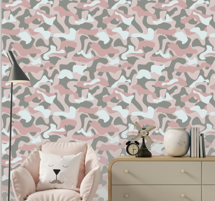 Papier peint zèbre camouflage zebra élégant et unique - TenStickers