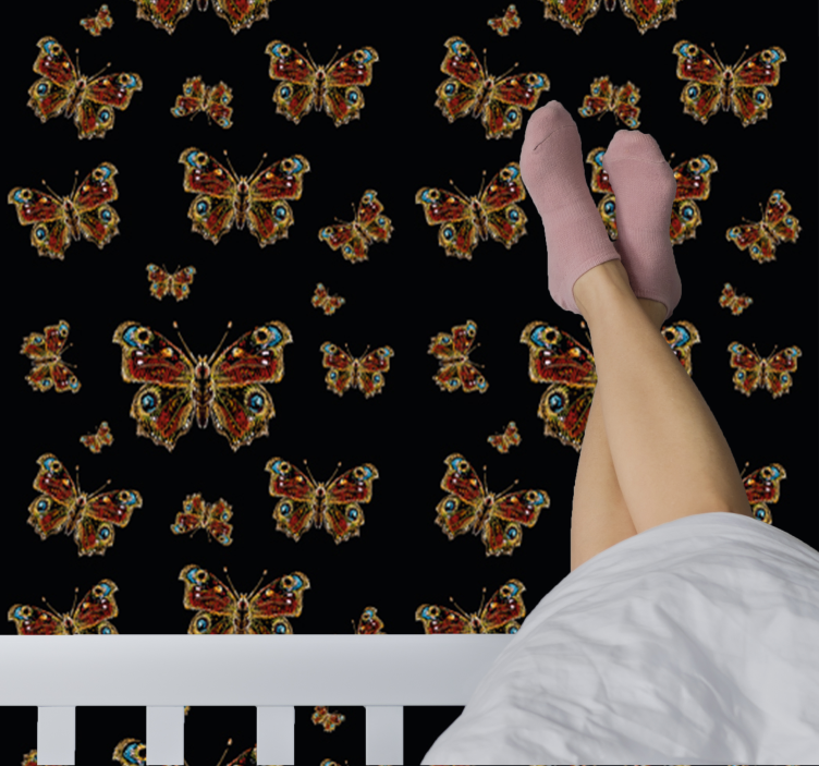 Papier peint papillon collection de papillons - TenStickers