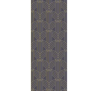 Papier peint salon style art déco - TenStickers