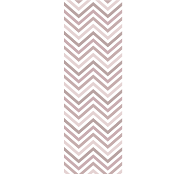 Papier peint ligne horizontale formes en zigzag à chevrons - TenStickers