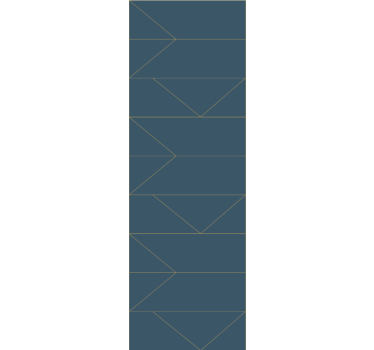 Papier peint salon formes de flèches géométriques - TenStickers
