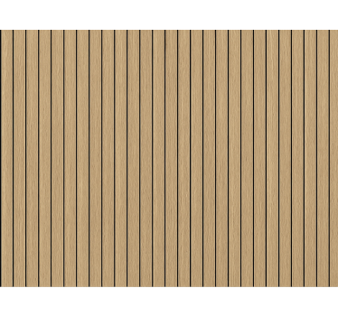 Papier peint salon lattes de bois verticales - TenStickers