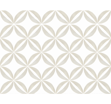 Papier peint salon carreaux de ciment de sable - TenStickers