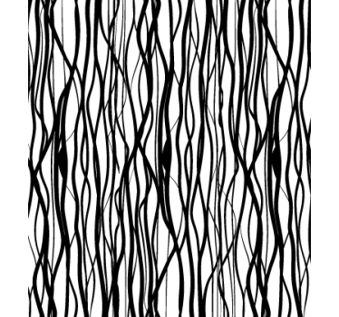 Papier peint salon branches noires fines - TenStickers