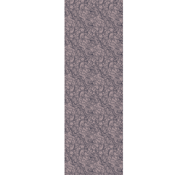 Papier peint salon motif paisley abstrait - TenStickers