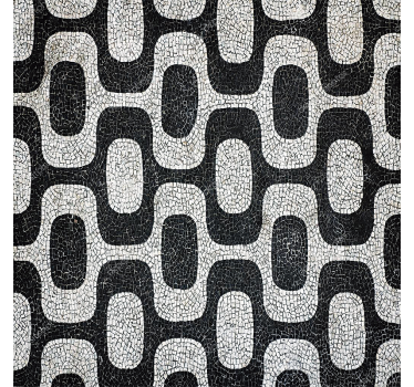 Papier peint salon pavé portugais - TenStickers
