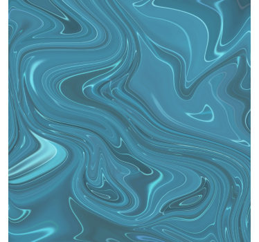 Papier peint salon ciment abstrait gris et turquoise - TenStickers