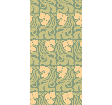 Papier peint classique motif art nouveau - TenStickers