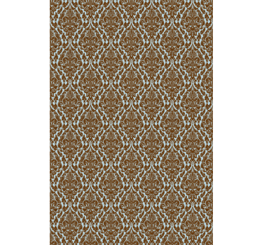 Papier peint classique motif damassé - TenStickers