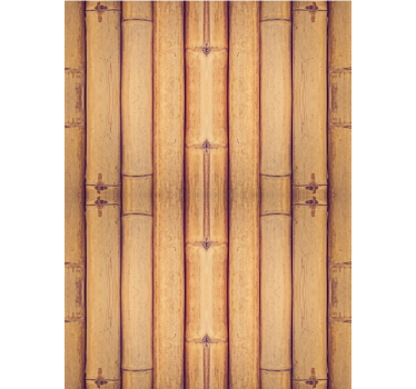Papier peint salon effet texture bois bambou - TenStickers