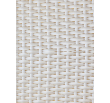 Papier peint salon effet rotin blanc - TenStickers