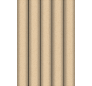 Papier peint salon motif tube brun minimaliste - TenStickers