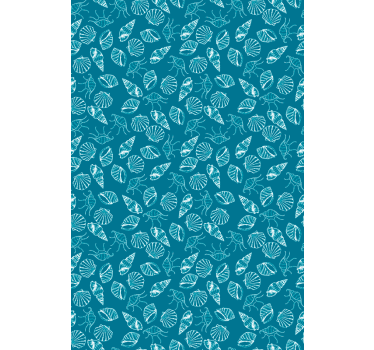 Papier peint salon motif feuilles - TenStickers