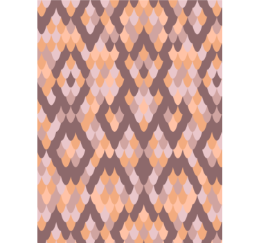 Papier peint salon motifs diamants géométriques - TenStickers