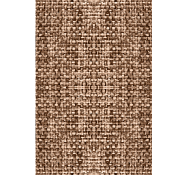 Papier peint salon tissage en fibres naturelles - TenStickers