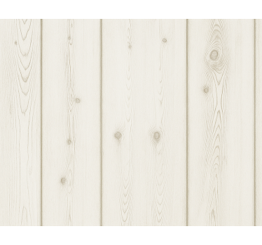 Papier peint salon bois blanchi - TenStickers
