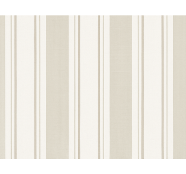 Papier peint salon motif rayé neutre - TenStickers
