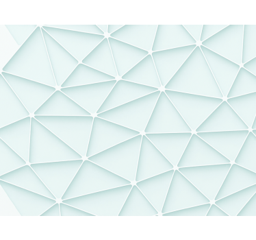 Papier peint salon design triangles abstraits - TenStickers