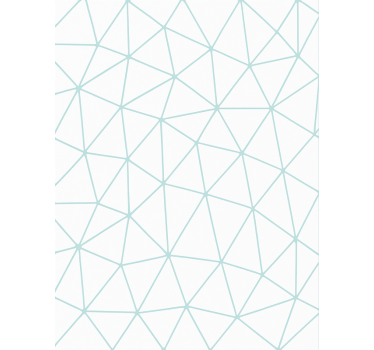 Papier peint salon design triangles abstraits - TenStickers