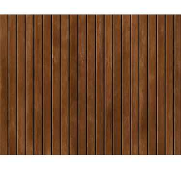 Papier peint salon lattes en bois vertical marron foncé - TenStickers