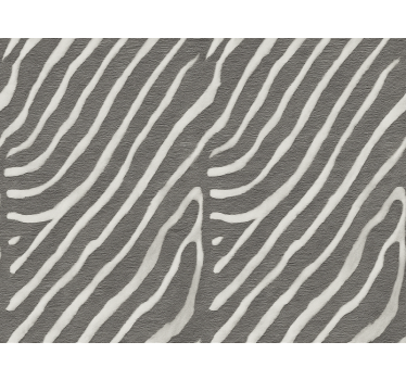 Papier peint salon motif zèbre - TenStickers