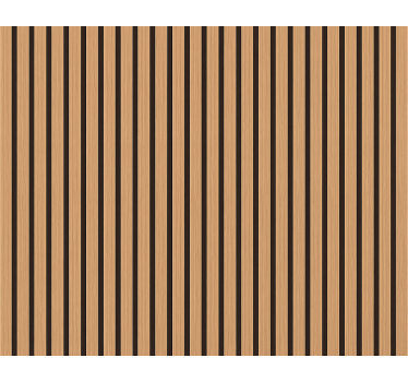 Papier peint salon effet bois noir et marron - TenStickers