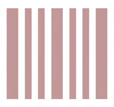 Papier peint ligne verticale rayures roses et blanches - TenStickers
