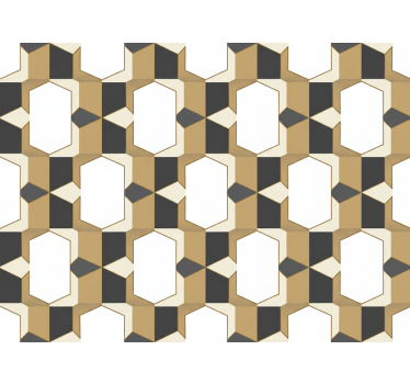 Papier peint classique motif à carreaux - TenStickers