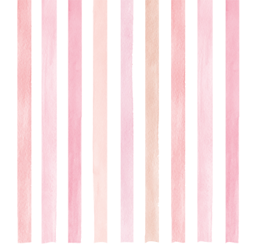 Papier peint ligne verticale motif rose élégant - TenStickers