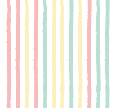 Papier peint rayures motif vertical coloré - TenStickers