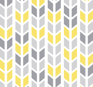 Papier peint losanges gris et jaune - TenStickers