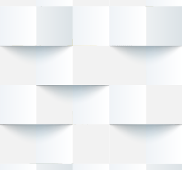 Papier peint salon 3D motif blanc - TenStickers
