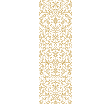Papier peint salon motif de carrelage complexe - TenStickers