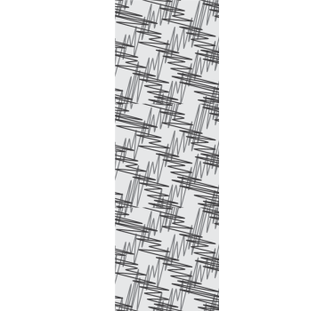 Papier peint salon motif linéaire abstrait - TenStickers