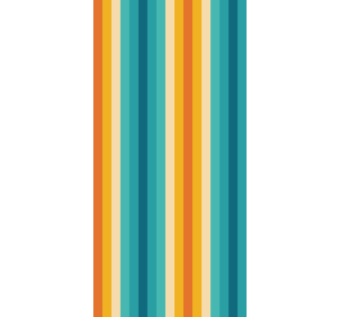 Papier peint rayures verticales harmonie de couleurs - TenStickers