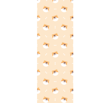 Papier peint chiens motif amusant félin - TenStickers