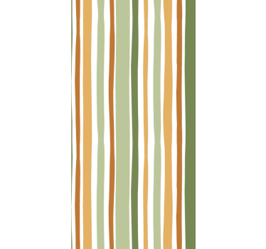 Papier peint ligne horizontale motifs rayés - TenStickers