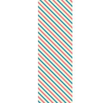 Papier peint rayures motif à bandes obliques - TenStickers