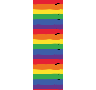 Papier peint rayures fond rayé arc en ciel - TenStickers