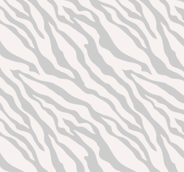 Papier peint salon zèbre gris clair - TenStickers