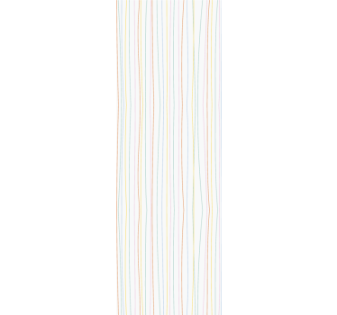 Papier peint ligne horizontale sérénité à rayures pastel - TenStickers