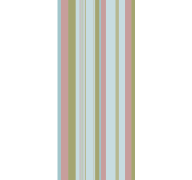 Papier peint ligne horizontale motif pastel rayé - TenStickers