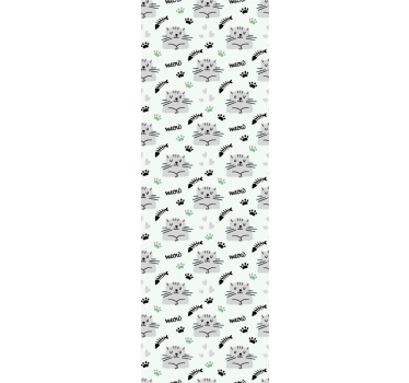 Papier peint chat modèles de chatons ludiques - TenStickers
