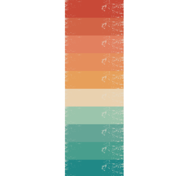 Papier peint ligne horizontale motif à rayures vieillies - TenStickers