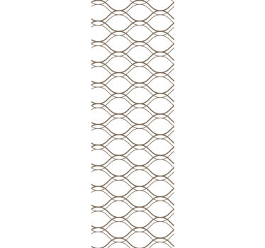 Papier peint ligne horizontale conception à motifs élégants - TenStickers