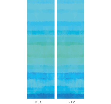 Papier peint ligne horizontale panorama rayures horizontales - TenStickers