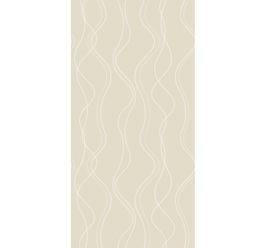 Papier peint ligne verticale motif de vagues subtil - TenStickers