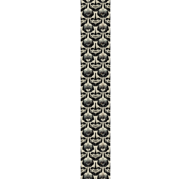 Papier peint avec des fleurs style Baudelaire - TenStickers