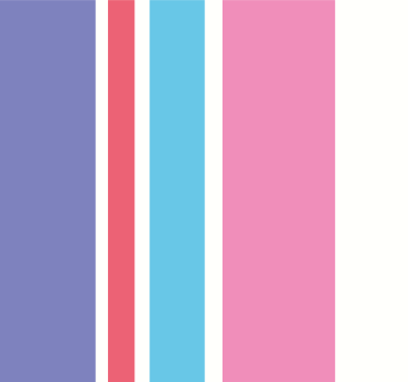 Papier peint rayures verticales violet et rose - TenStickers