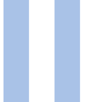 Papier peint ligne verticale nuances de bleu et de blanc - TenStickers